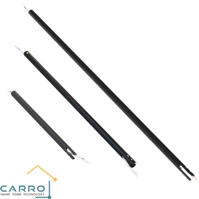 Carro Smart Ceiling Fan 46" Black Extension Downrod (DC Motor Suitable)