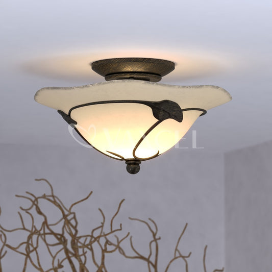 Vine 2L LED Fan Light Kit or Semi Flush Ceiling Light (Dual Mount)