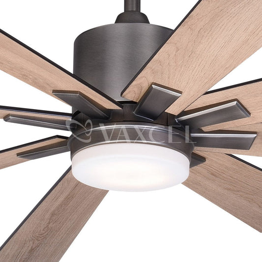 Crawford LED 60 inch W Ceiling Fan Dark Nickel